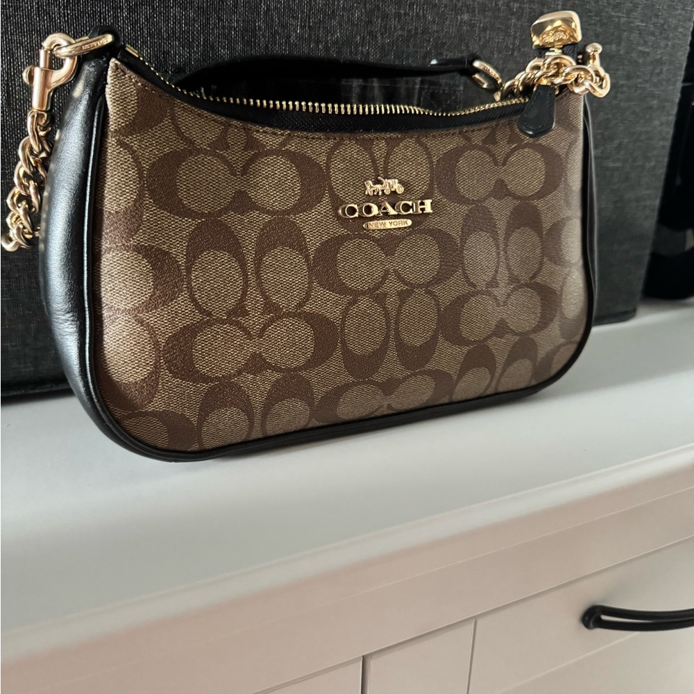 Coach Brown and Black Women's Bag
